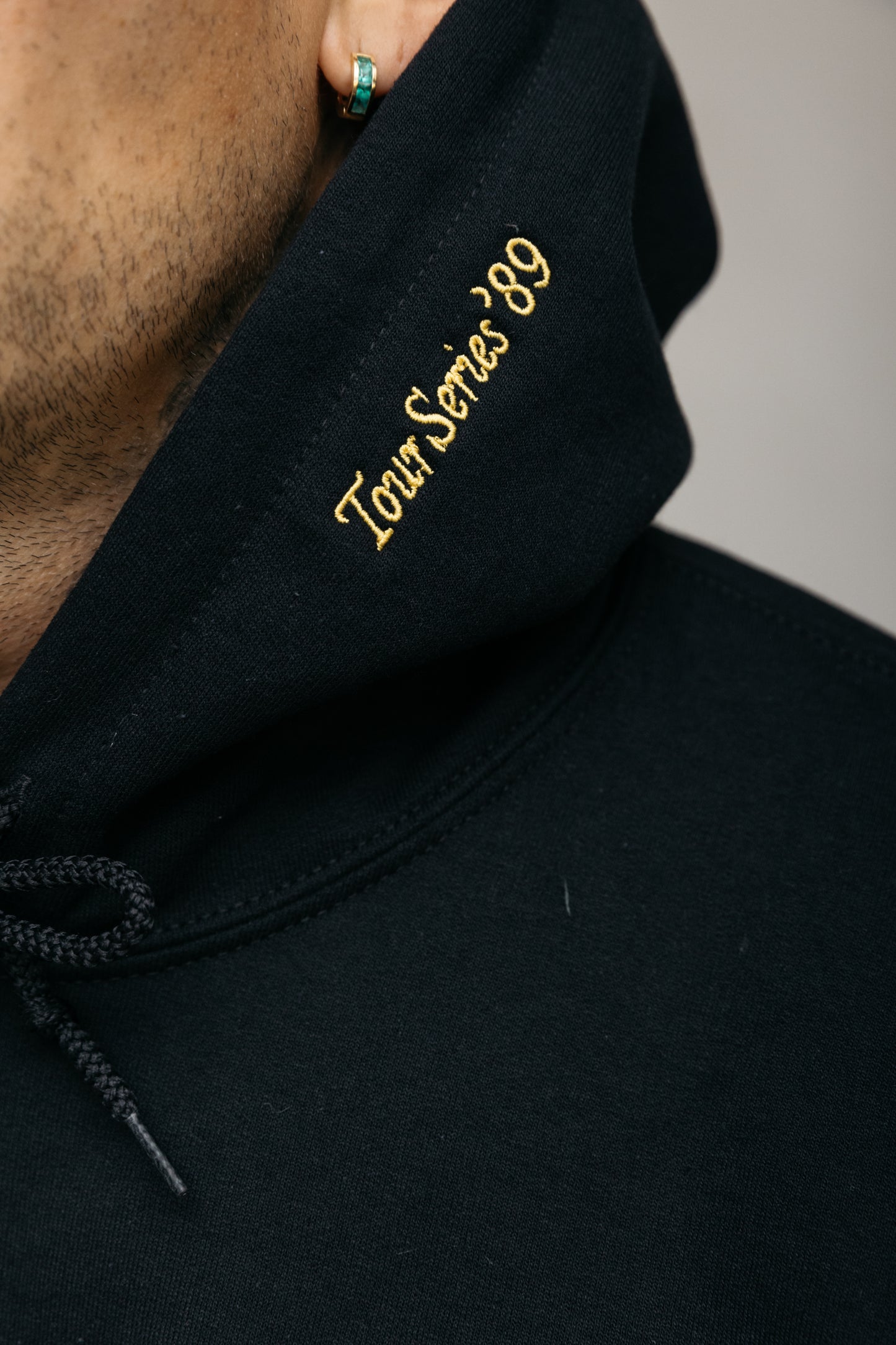 Black Tour Series 89' Tennis Hoodie