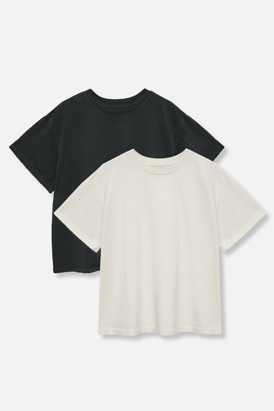 2 Pack Archive Tee - Black & White