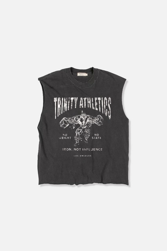 Athletics Sleeveless Tee - Vintage Black