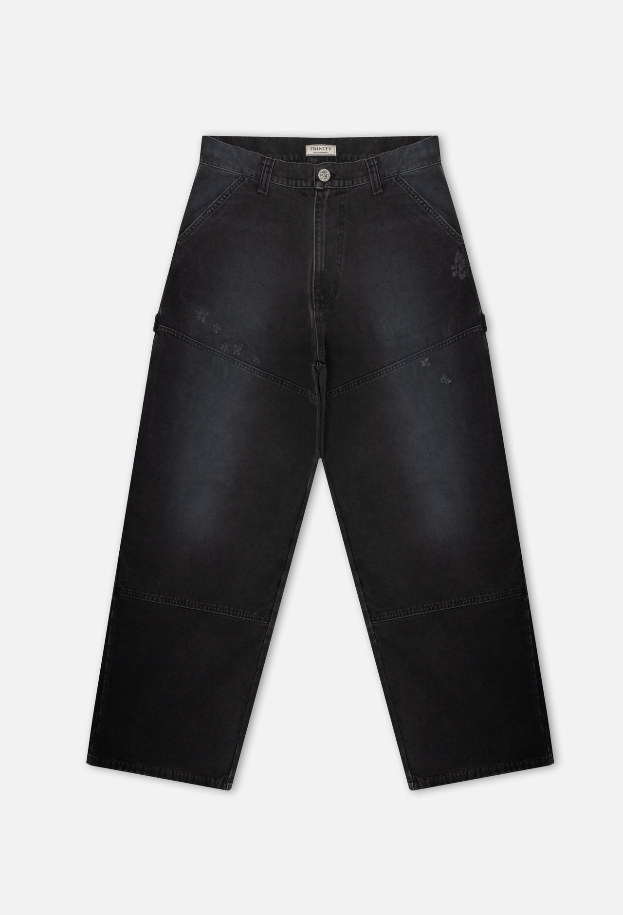 Faded Black Work Pant