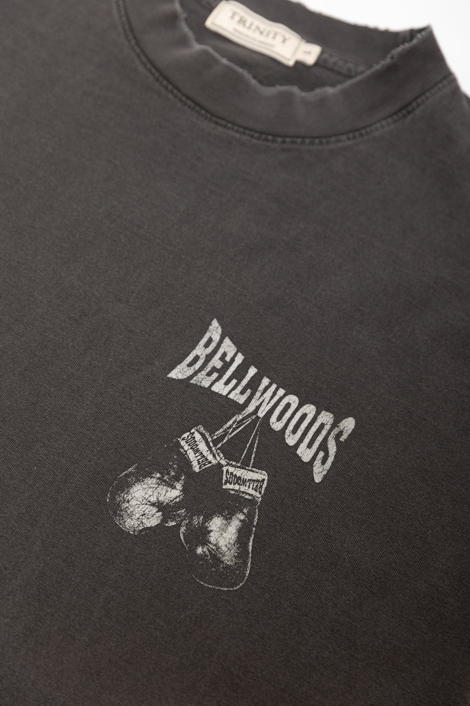 Vintage Black Boxing Gloves Tee – TRINITY