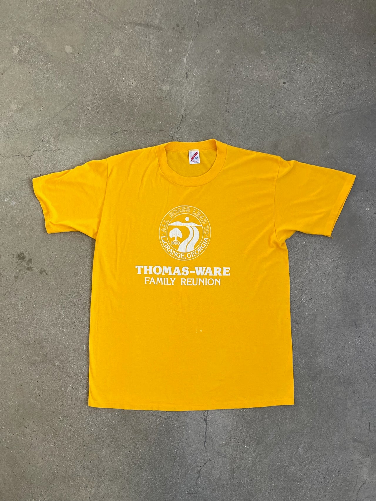 Georgia Tee - Yellow - XXL