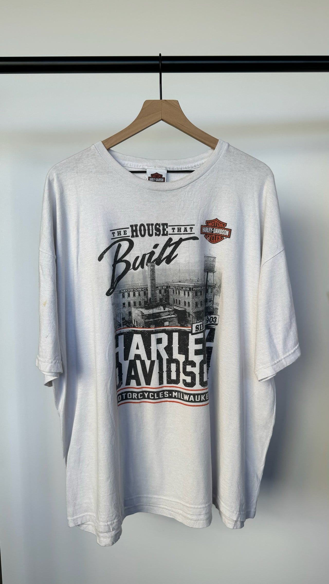 Harley Davidson Tee - White - XXL