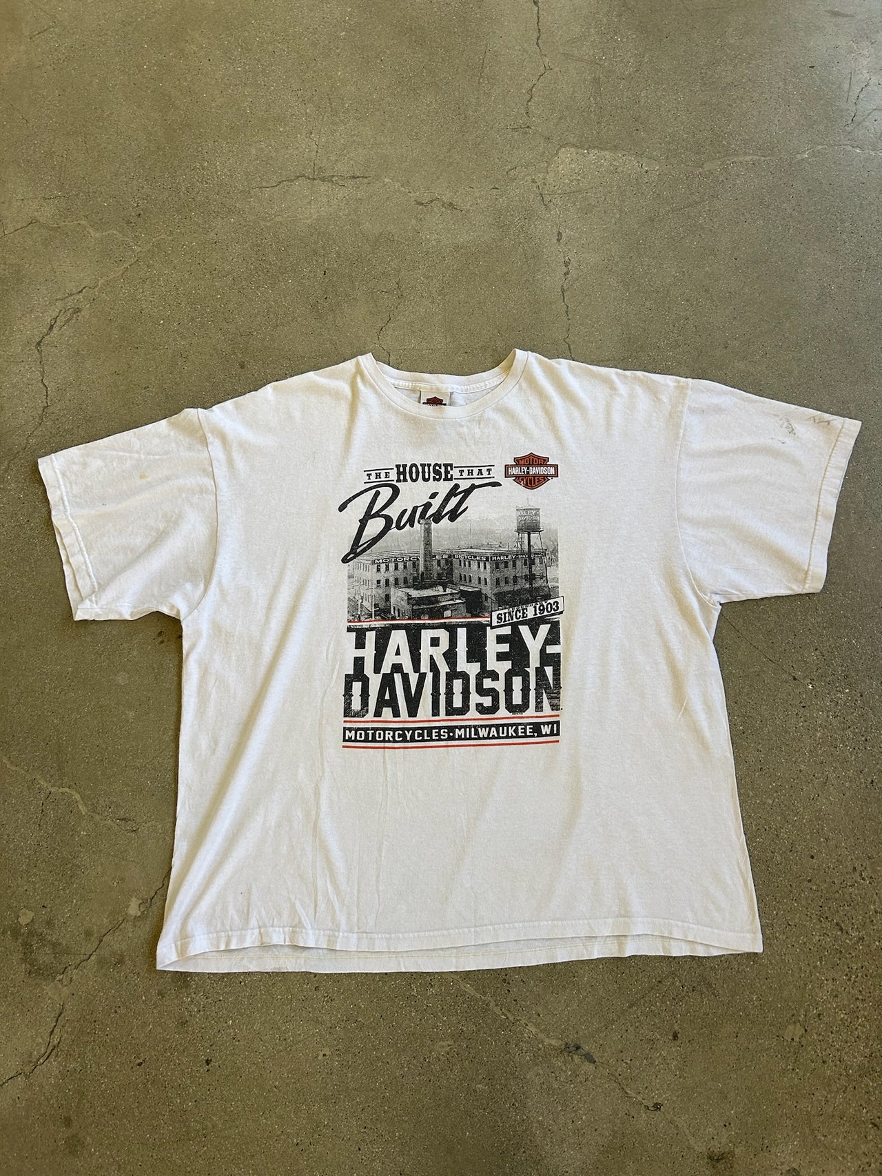 Harley Davidson Tee - White - XXL