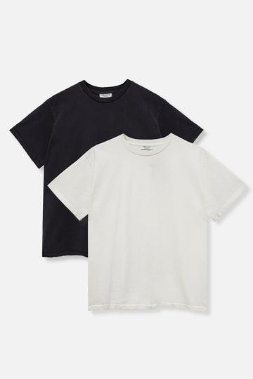 2 Pack Archive Tee - Black & White