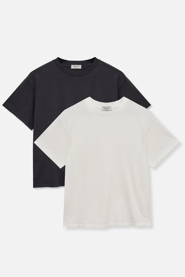 2 Pack Archive Tee - Black & White