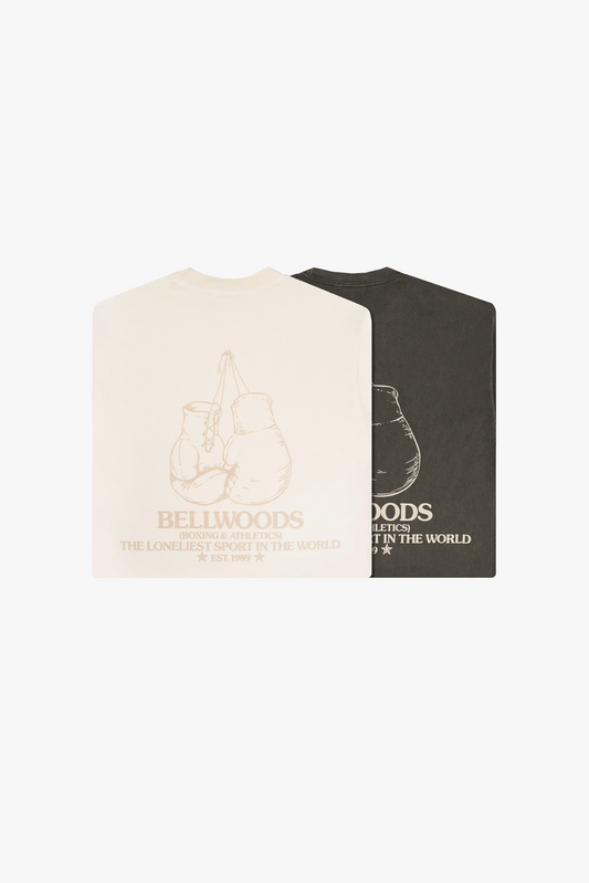 2 Pack Bellwoods Boxing Tees - Vintage Cream & Vintage Black