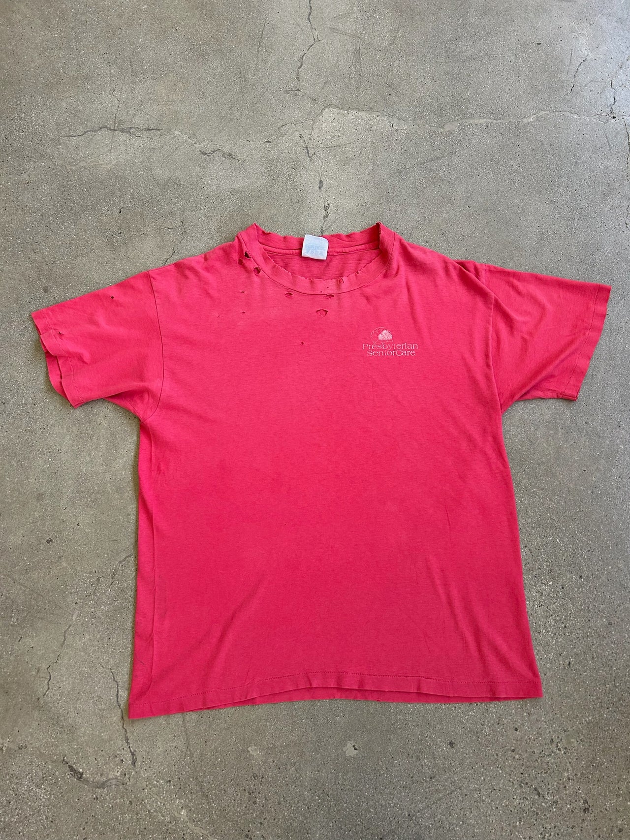 Senior Care Tee - Red - Large