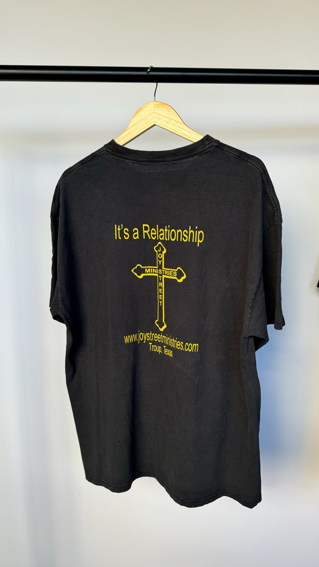 Not A Religion Tee - Black - XL