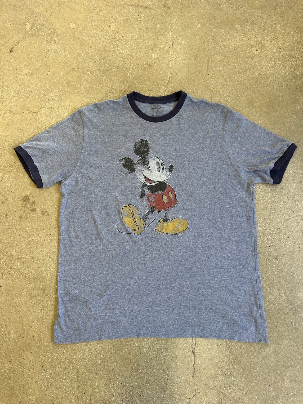 Mickey Tee - Vintage Blue - XL