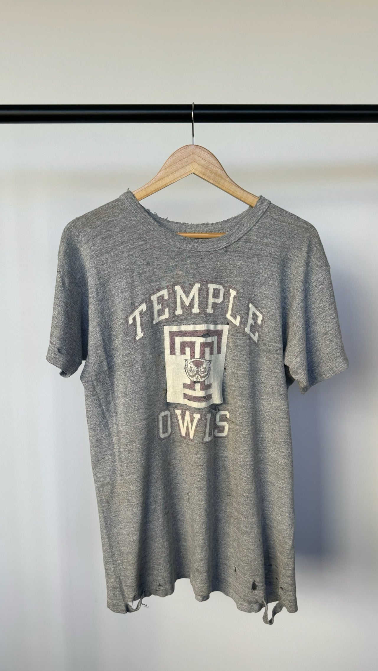 Temple Tee - Ash Grey - Large (fits like Medium)