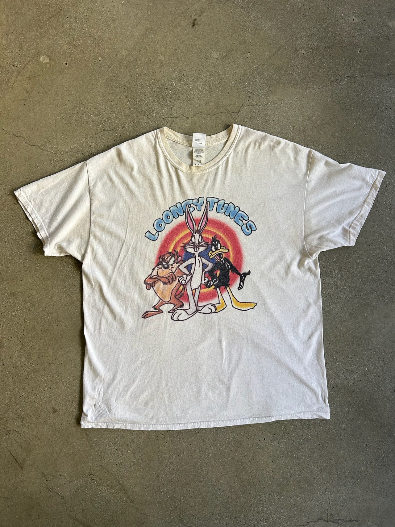 Looney Toons Tee - White - XL