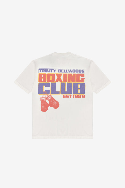 White 1989 Boxing Club Tee