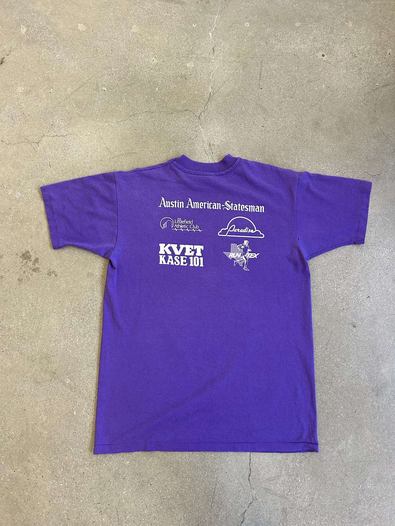 Single Run Tee - Purple - Large