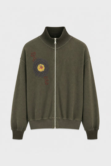 Waffle Zip Up Track Jacket x Bentgable Brown 8 OF 13 - L