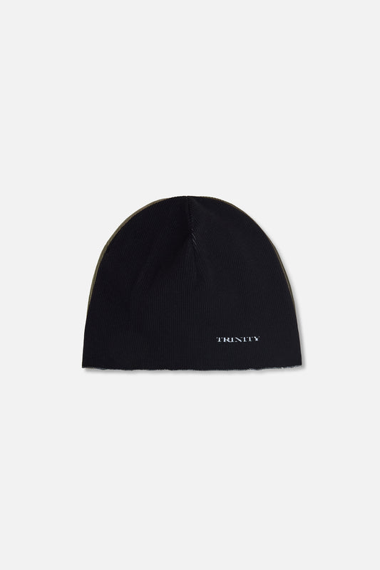 Lightweight Cotton Beanie - Black