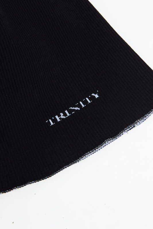 Lightweight Cotton Beanie - Black