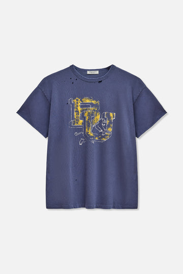 BU University Tee - Vintage Navy