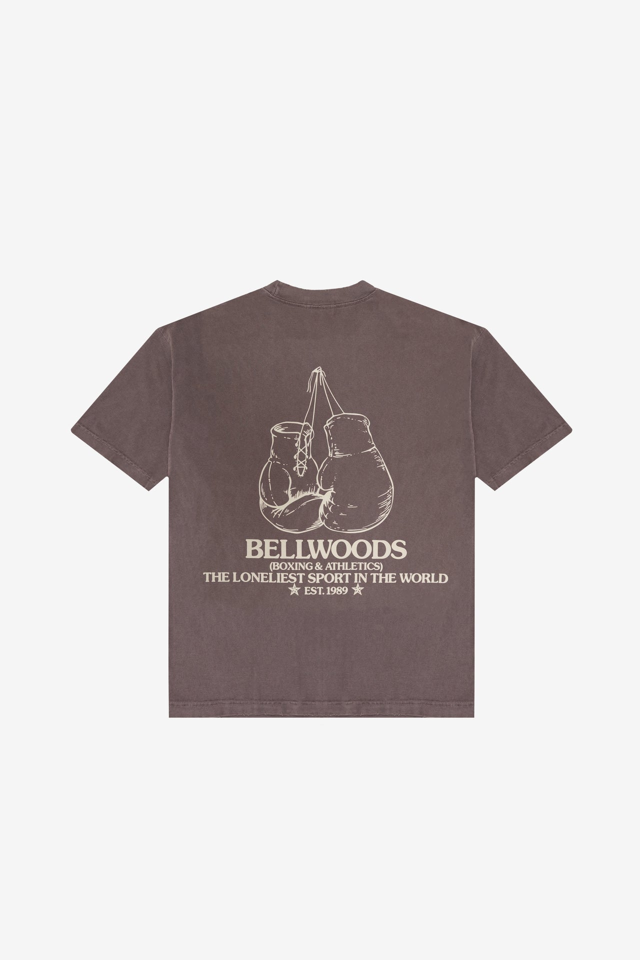 Bellwoods Boxing Vintage Brown Tee