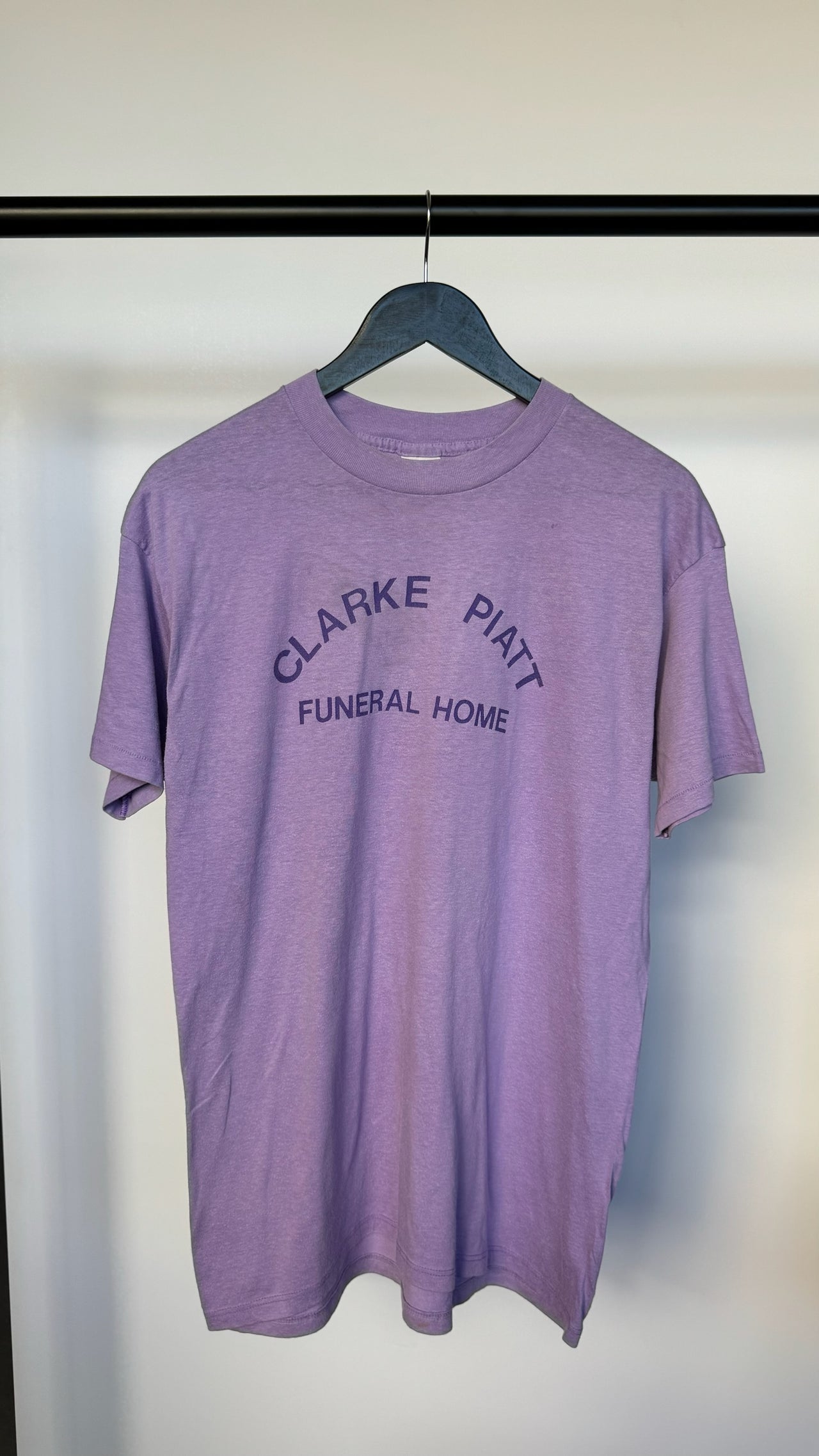 Clarke Piatt Tee - Purple - XL (fits like Small)