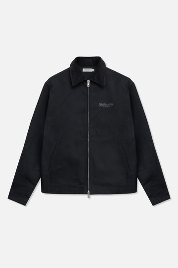 Canvas Work Jacket - Black