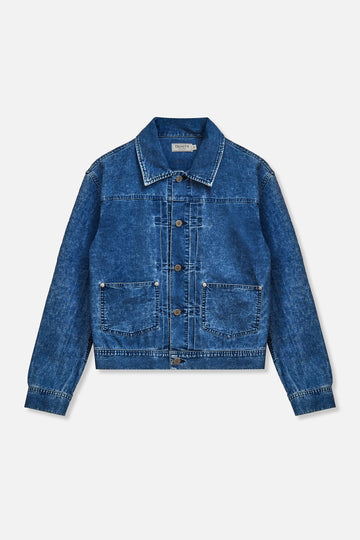 Japanese Corduroy Jacket - Indigo