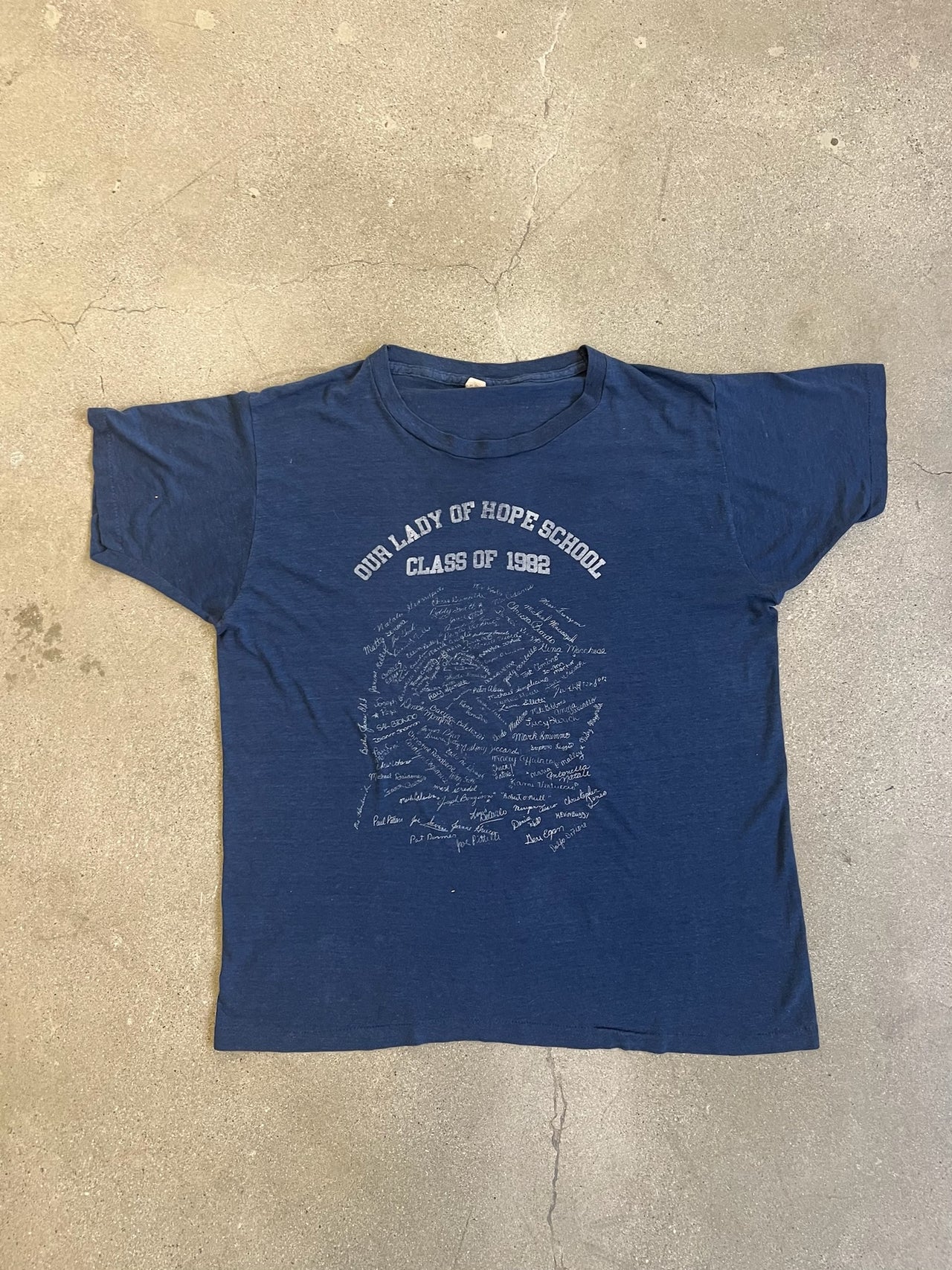 Class of 1982 Tee - Navy - XL