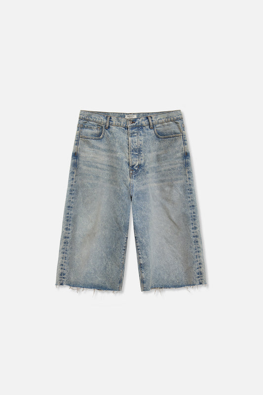 Baggy Denim Short - Light Wash
