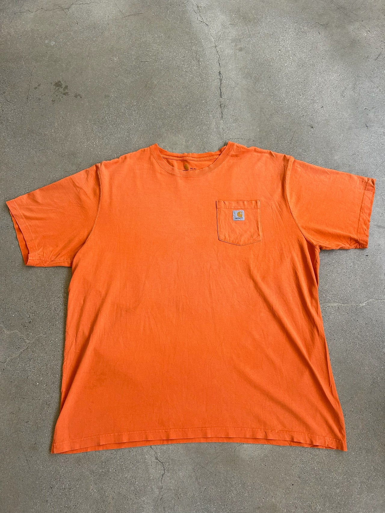 Carhartt Pocket Tee - Orange - XXL Tall