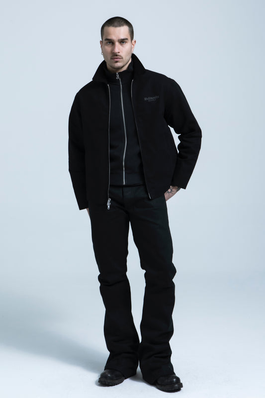 Canvas Work Jacket - Black