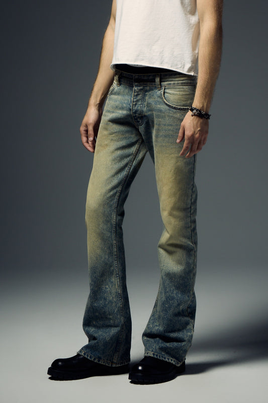 Flare Denim - Mud Wash