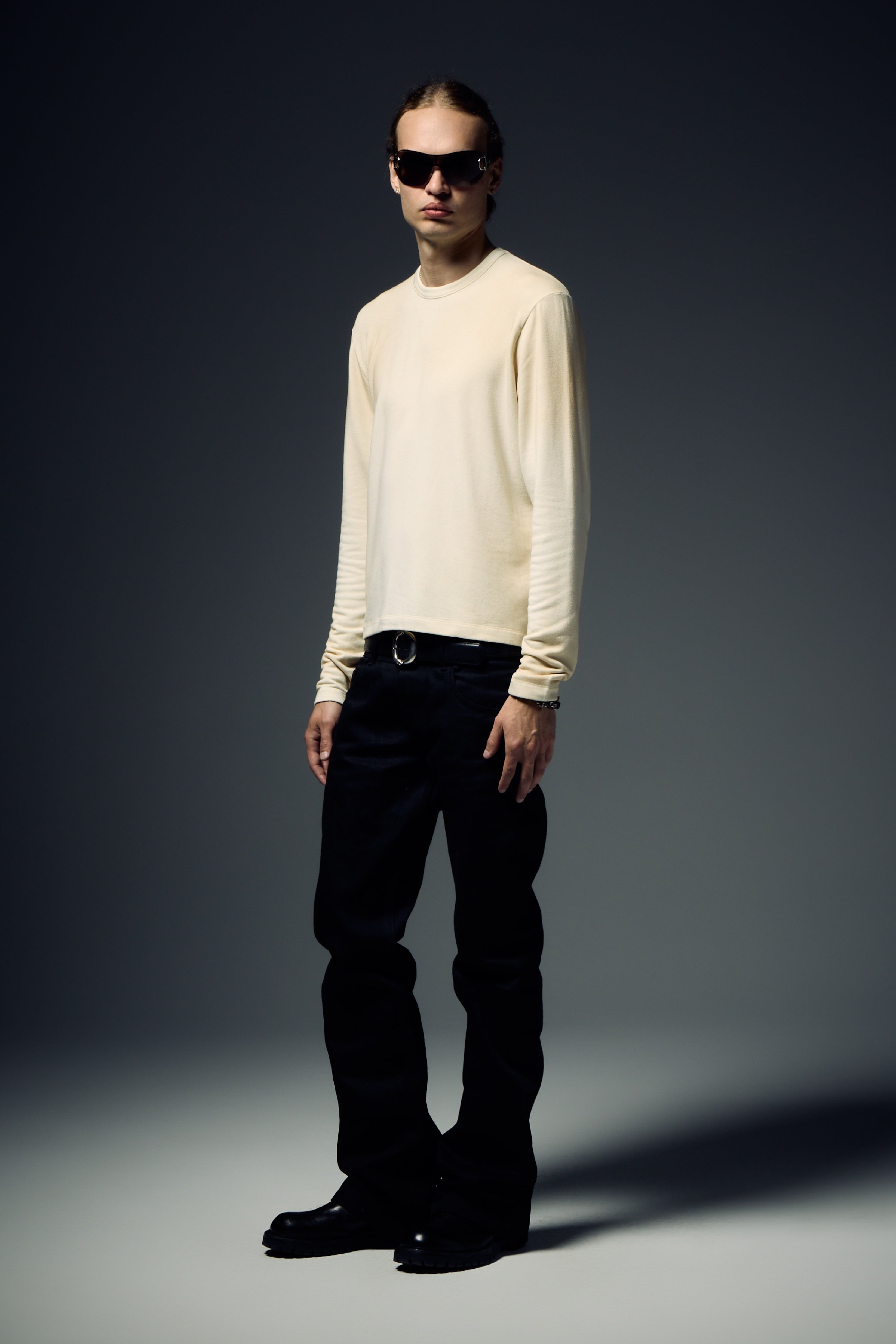 Soft Top Longsleeve - Vintage White – TRINITY