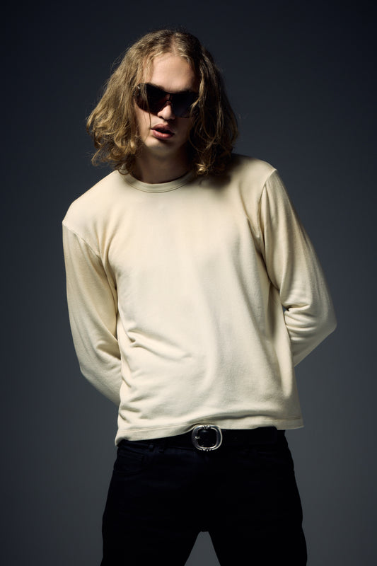 Soft Top Longsleeve - Vintage White