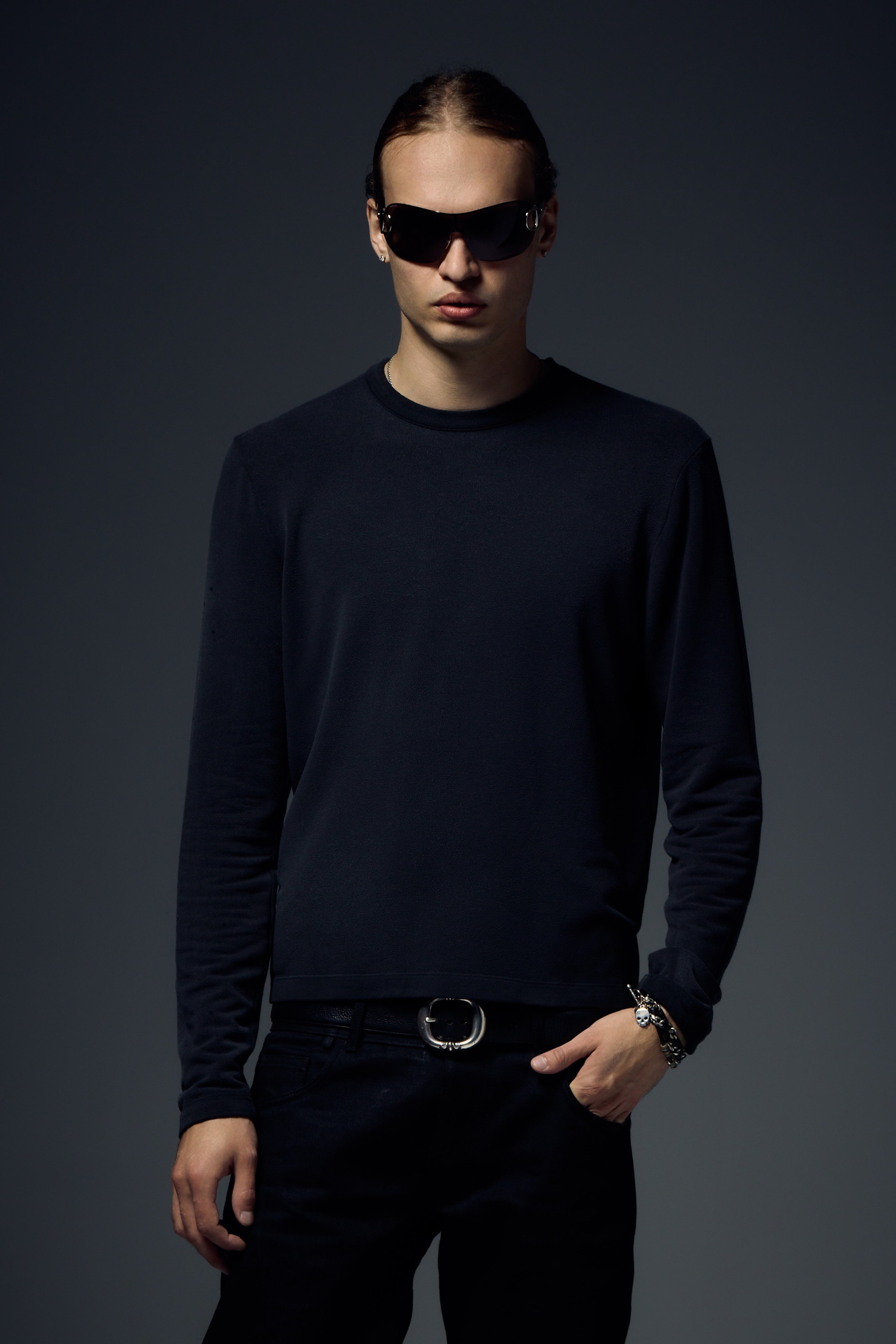 Soft Top Longsleeve - Charcoal – TRINITY