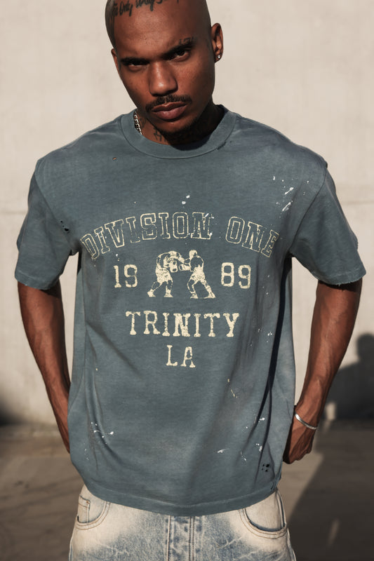 DIV. Tee - Slate Blue