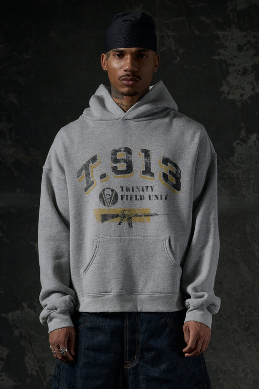 Field Unit Hoodie - Heather Grey