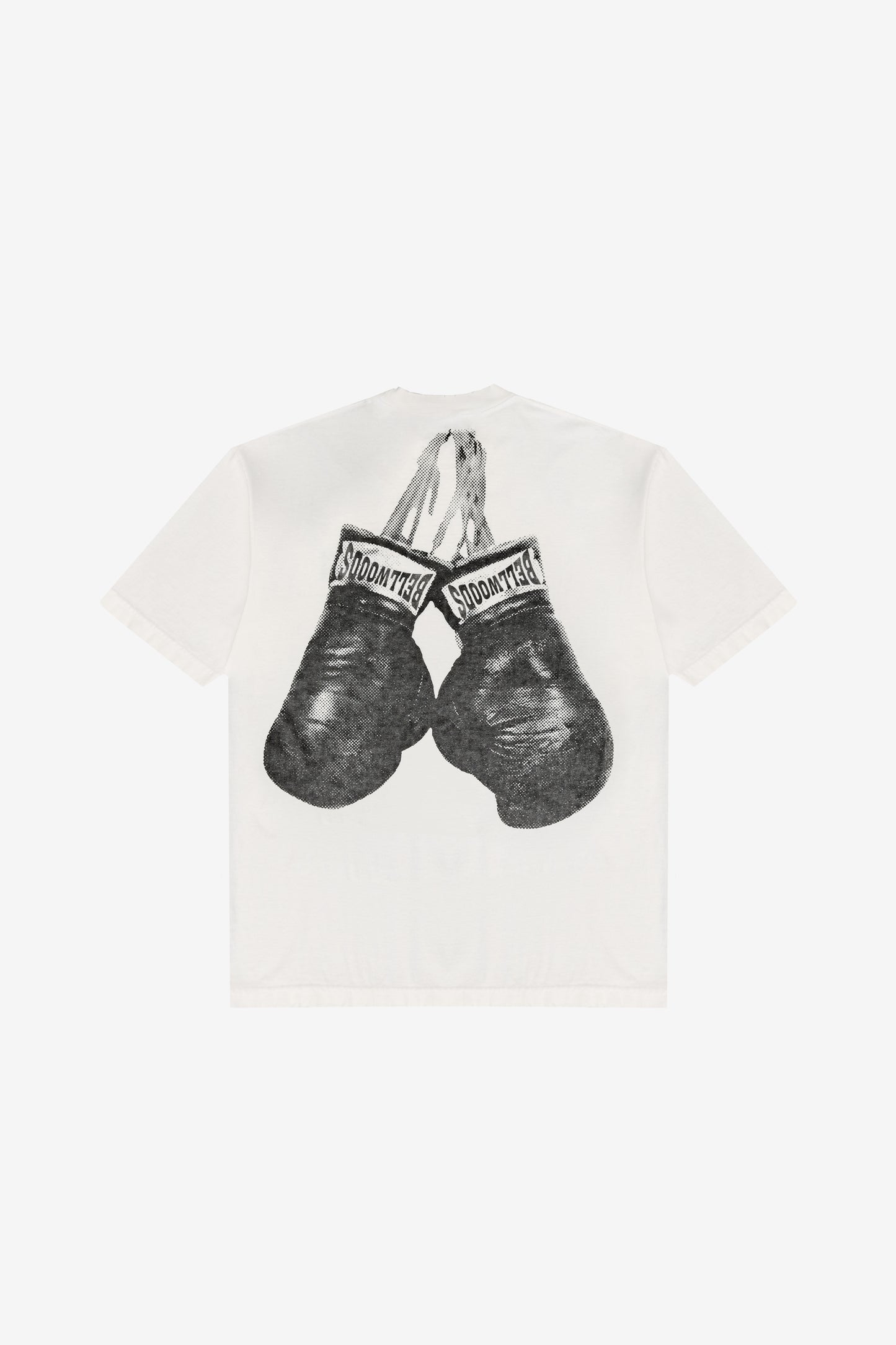 Vintage White Boxing Gloves Tee