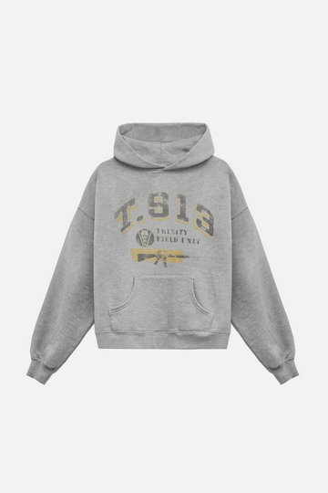 Field Unit Hoodie - Heather Grey