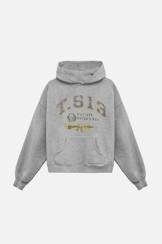Field Unit Hoodie - Heather Grey