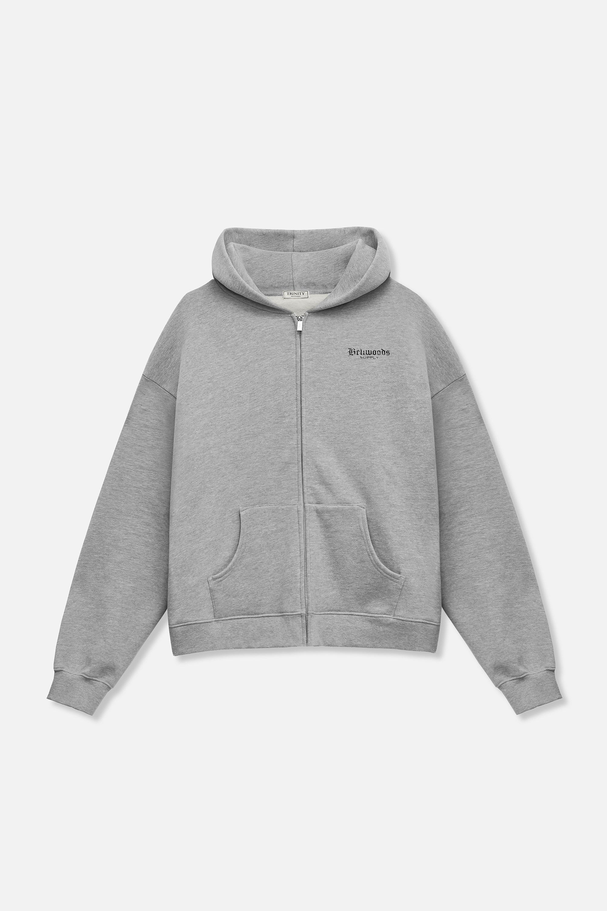 Bellwoods Supply Zip Hoodie - Heather Grey – TRINITY