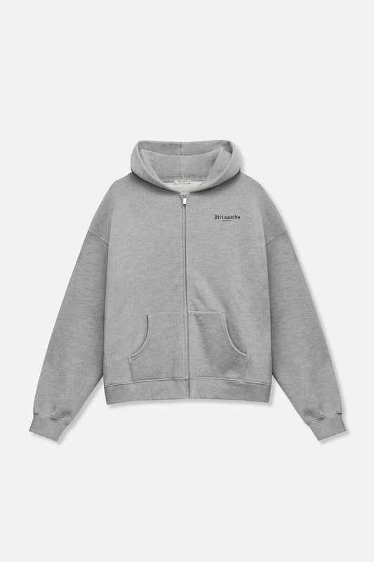 Bellwoods Supply Zip Hoodie - Heather Grey