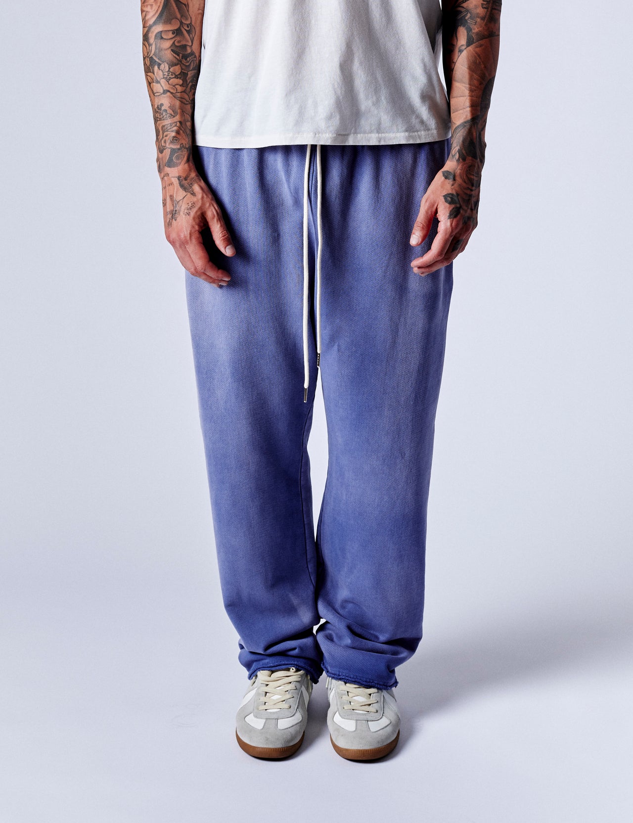 Heavy Weight Sweatpant - Acid Blue Lavender