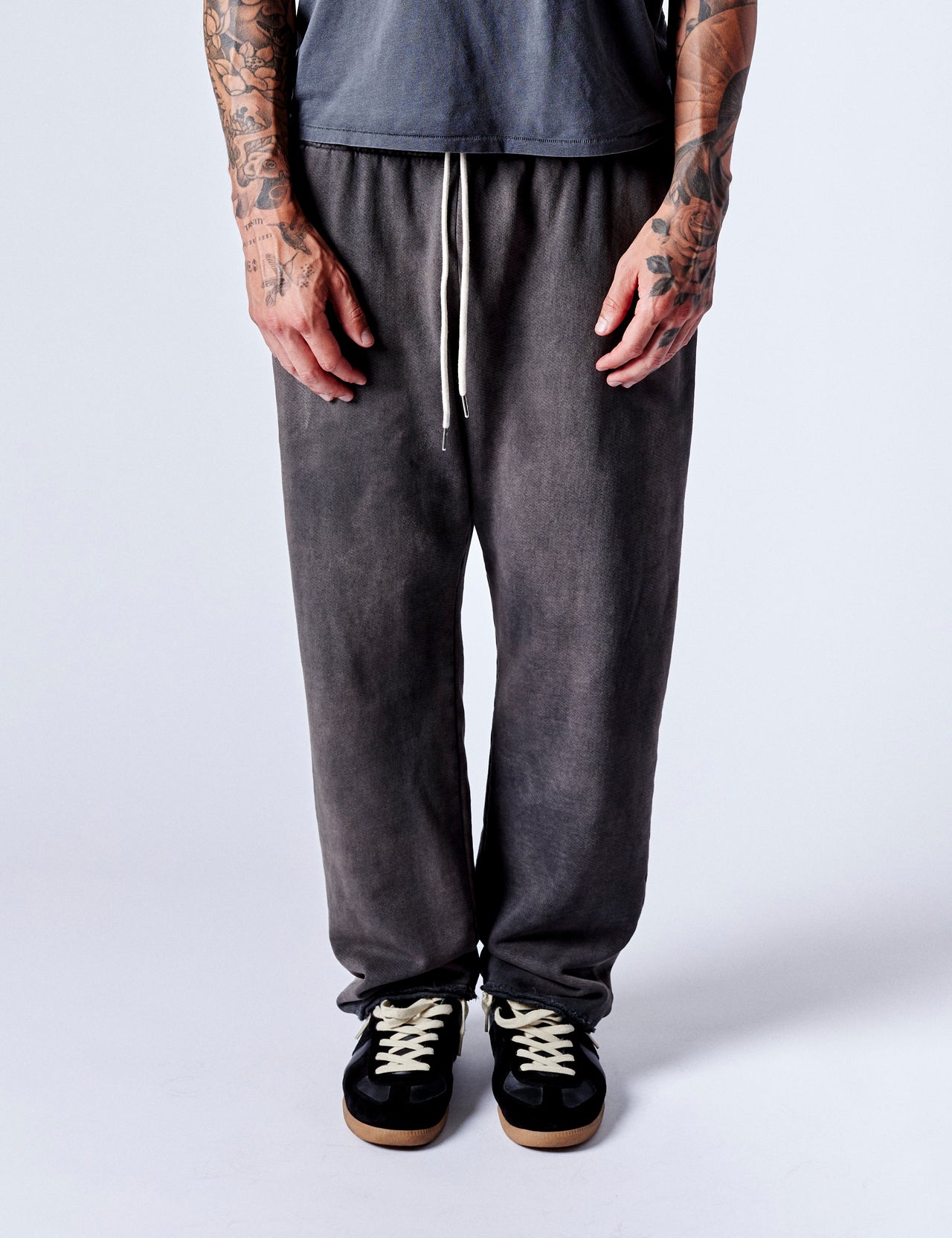 Heavy Weight Sweatpant - Acid Onyx Black