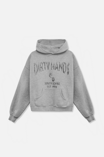 Dirty Hands Hoodie - Heather-Grey