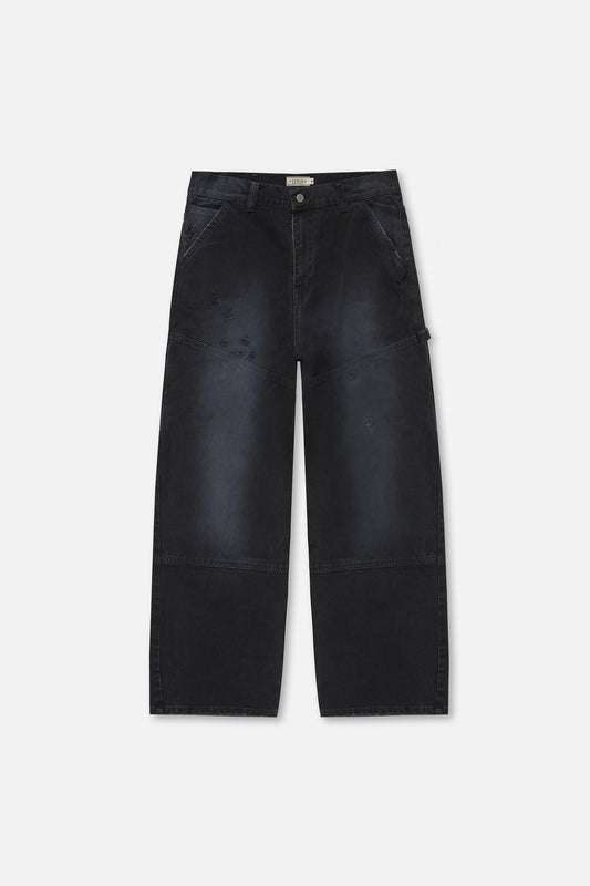 Canvas Work Pant - Faded Black