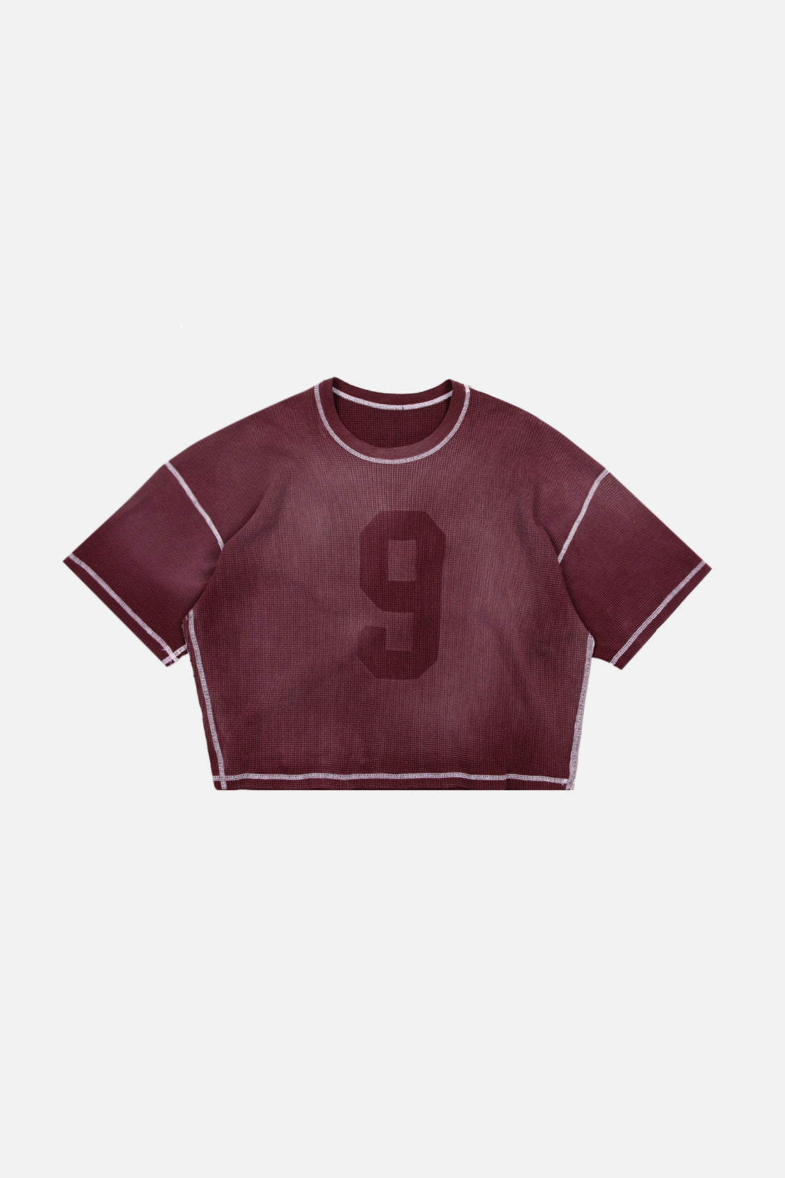 Waffle Jersey - Mulberry