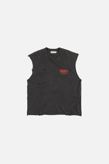 Service Member Sleeveless Tee - Vintage Black