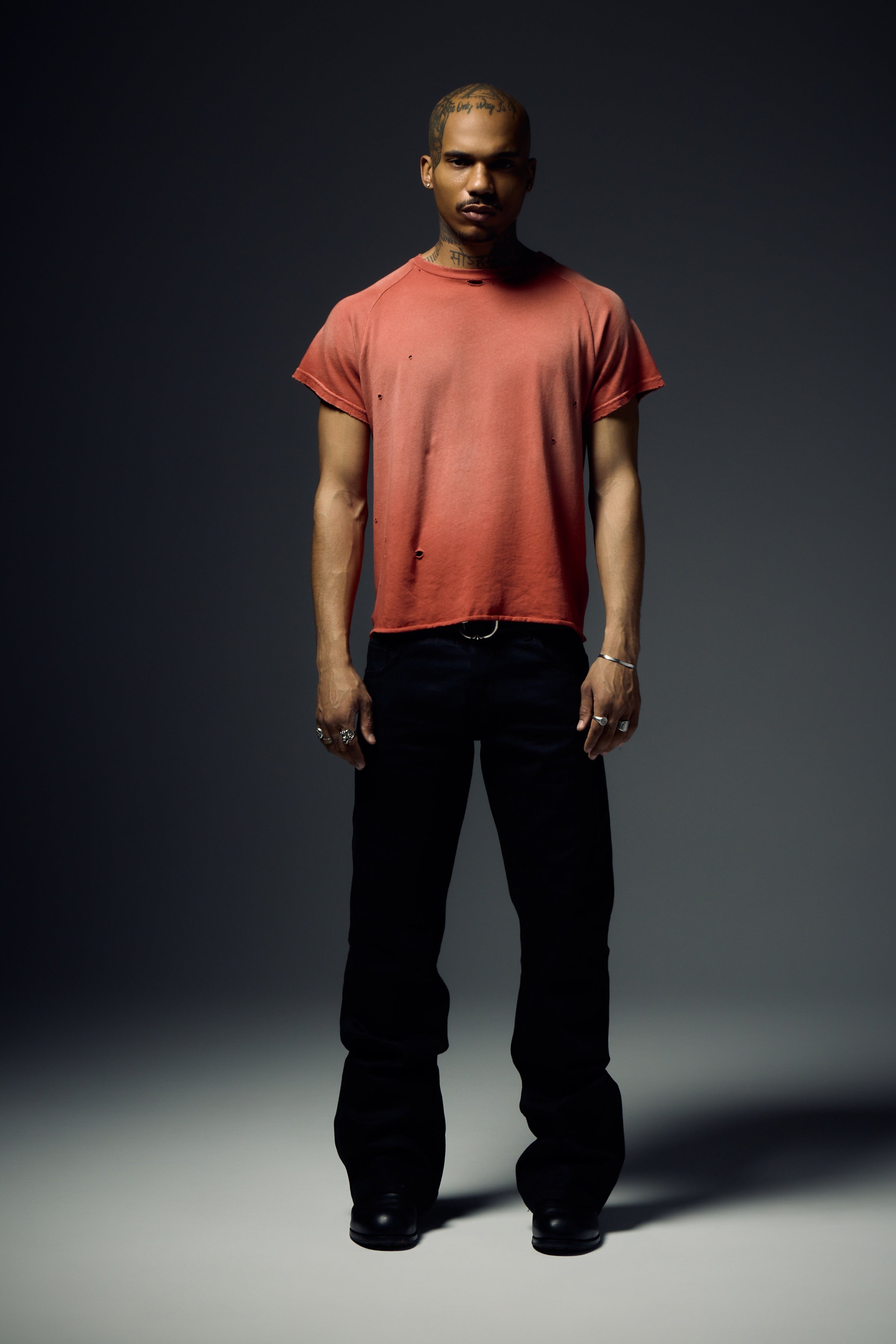 Raglan Tee - Burnt Red – TRINITY