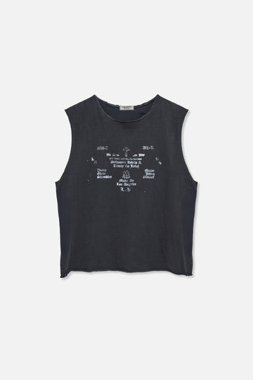 Rebel Tank - Off Black