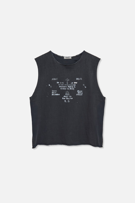 Rebel Tank - Off Black